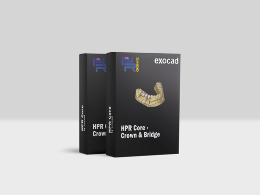 Exocad Software: DentalCAD Core Monthly Subscription